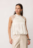 IdunCC Lace Ballon Top - Off white