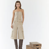 KeshaCC Bermuda - Bisquit - Co'couture
