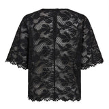 LannyCC Lace Blouse - Black