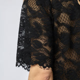 LannyCC Lace Blouse - Black