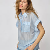 ReggieCC Top - Pale Blue