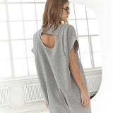 LanceCC Sweat Dress - Grey Melange