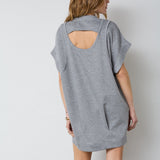 LanceCC Sweat Dress - Grey Melange