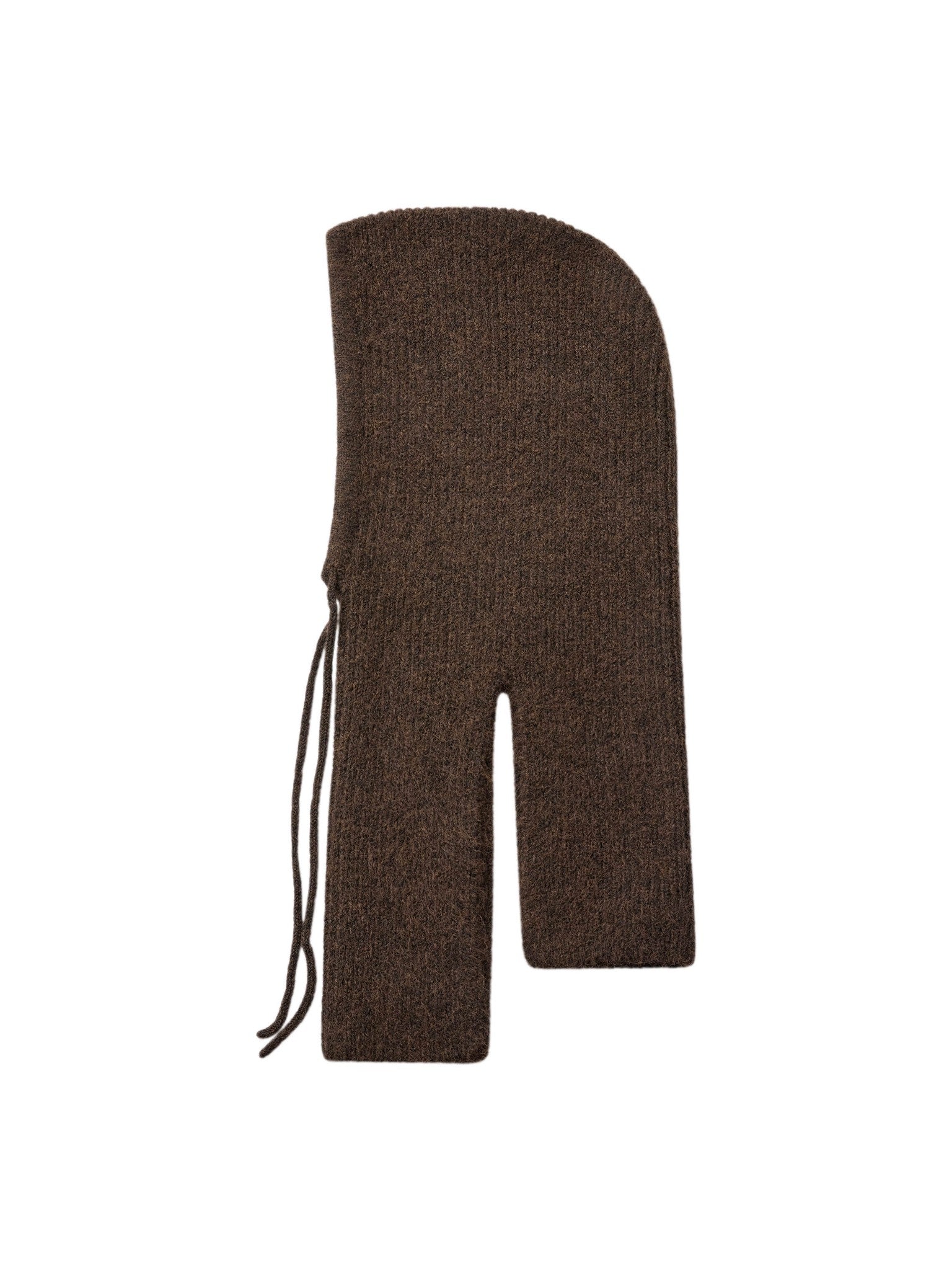 GinaCC Balaclava Knit - Dark Brown - Co'couture