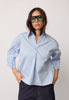 PoppyCC V-Blouse - Pale Blue
