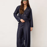 TerryCC Double Breasted Blazer - Navy Denim