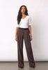AliniCC Logo Pant - Dark Brown