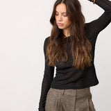 SvalaCC O-neck Blouse - Black