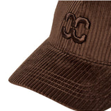 SachiCC Cord Cap - Dark Brown