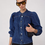 DeniceCC LS Denim Shirt - Used Denim