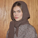 AlviaCC Scarf Hat - Brown