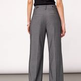 JackyCC Wide Pant - Mid Grey