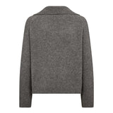 RogerCC LS Polo Knit - Grey Melange