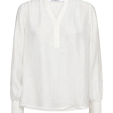 TassyCC V-Blouse - White