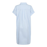 PoppyCC SS Shirtdress - Pale Blue