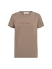 Signature Script Tee - Walnut