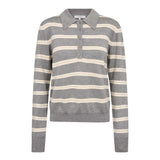 LueCC Padded Polo Knit - Brown