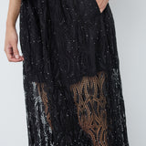 EricaCC Stone Skirt Pant - Black