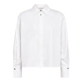 DaliaCC Sleeve Pleat Shirt - White