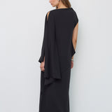 FalconCC Drape Dress - Black