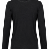 RigoCC O-neck Blouse - Black