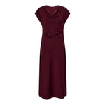 AdnaCC Wing Dress - Burgundy - Co'couture