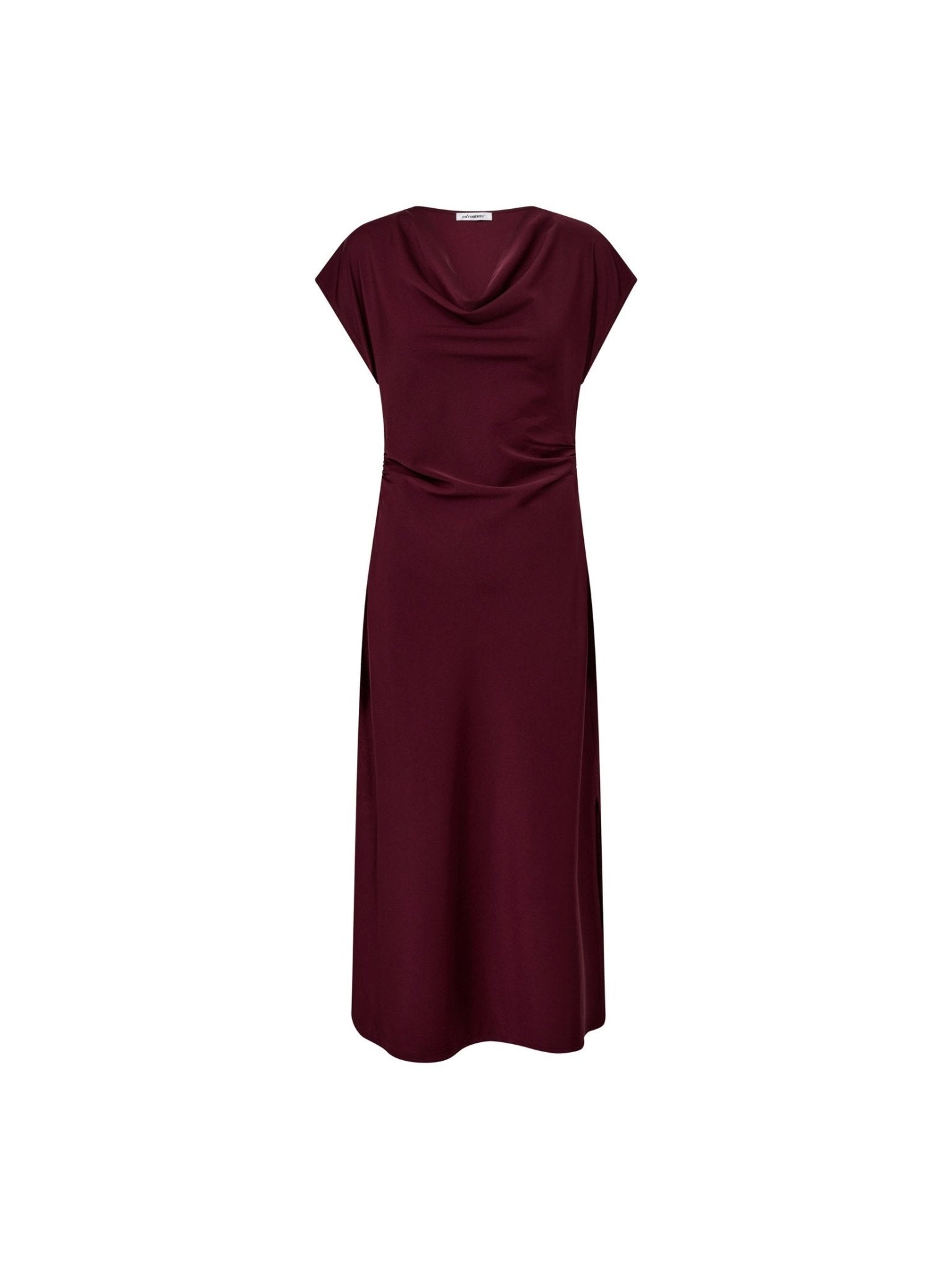 AdnaCC Wing Dress - Burgundy - Co'couture