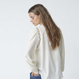 AilaCC Lace Shirt - Off white - Co'couture