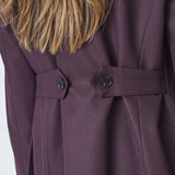 AlmiraCC Fitted Blazer - Plum - Co'couture