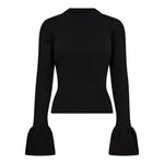 BalinCC Lurex Turtleneck Knit - Black - Co'couture