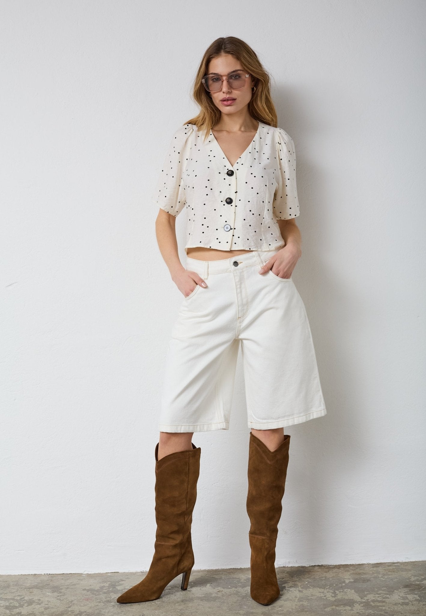 BernettaCC Bermuda - Bone - Co'couture