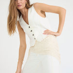 BernettaCC Vest - Bone - Co'couture