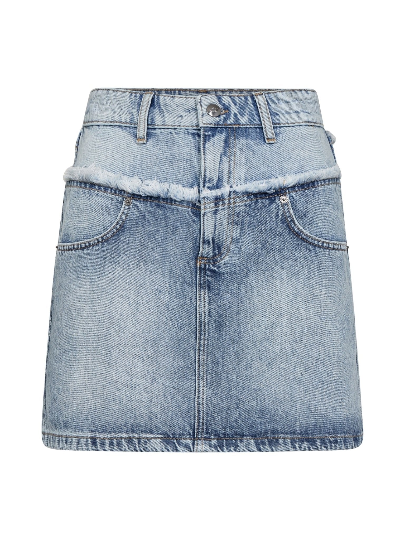BowieCC Block Skirt - Fade Denim - Co'couture