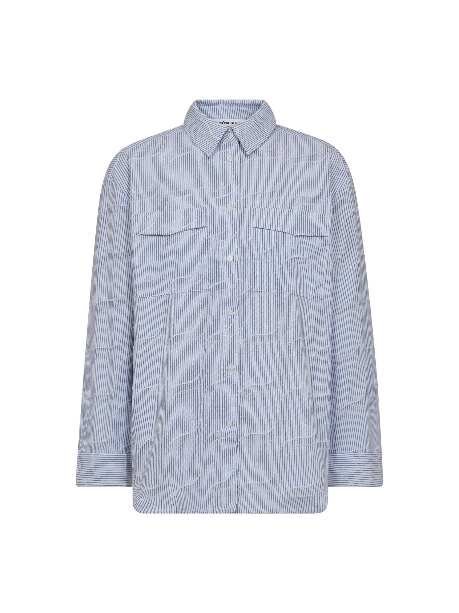 BradyCC Wave Shirt - Pale Blue - Co'couture