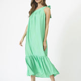 CallumCC Asym Dress - Vibrant Green - Co'couture