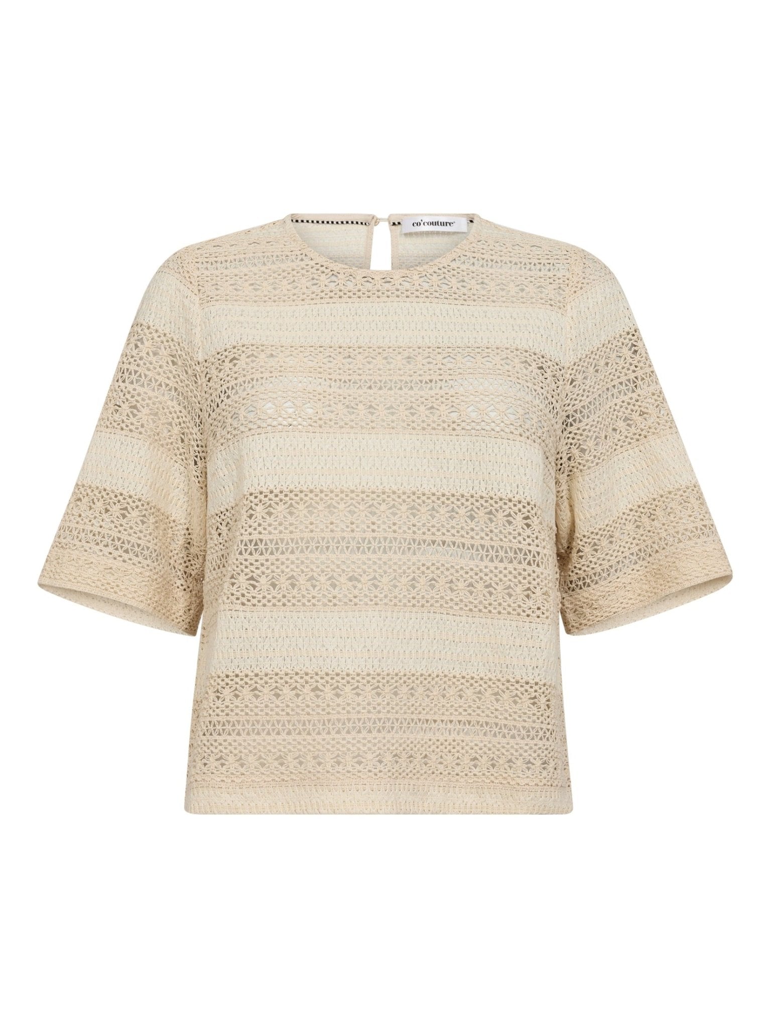 CarlyCC Crochet Blouse - Bone - Co'couture