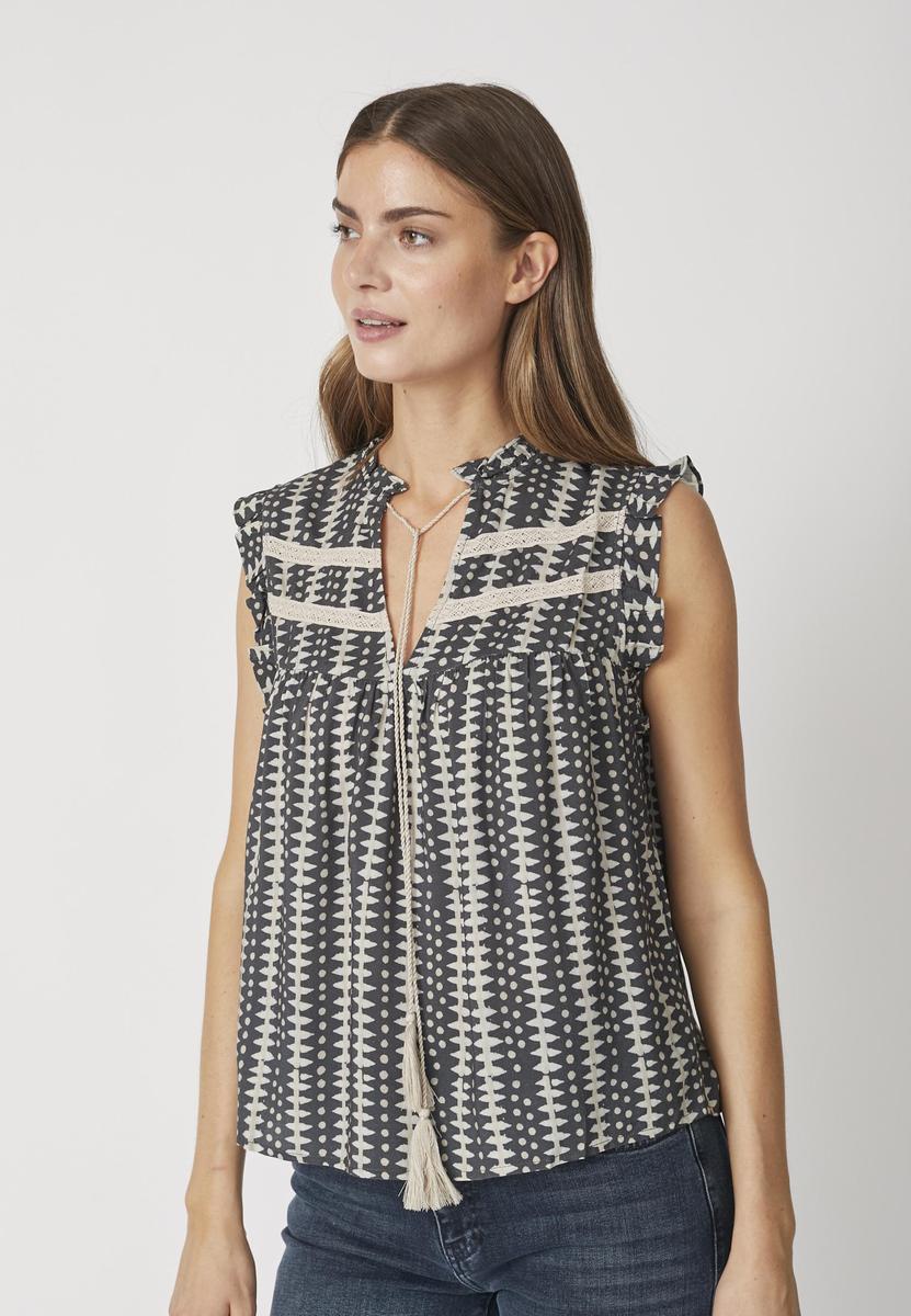 CayaCC Top - Mocca - Co'couture