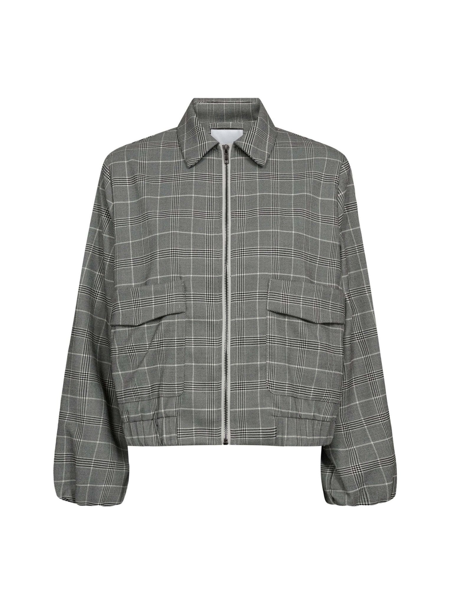 ClaudineCC Balloon Jacket - Mid Grey - Co'couture