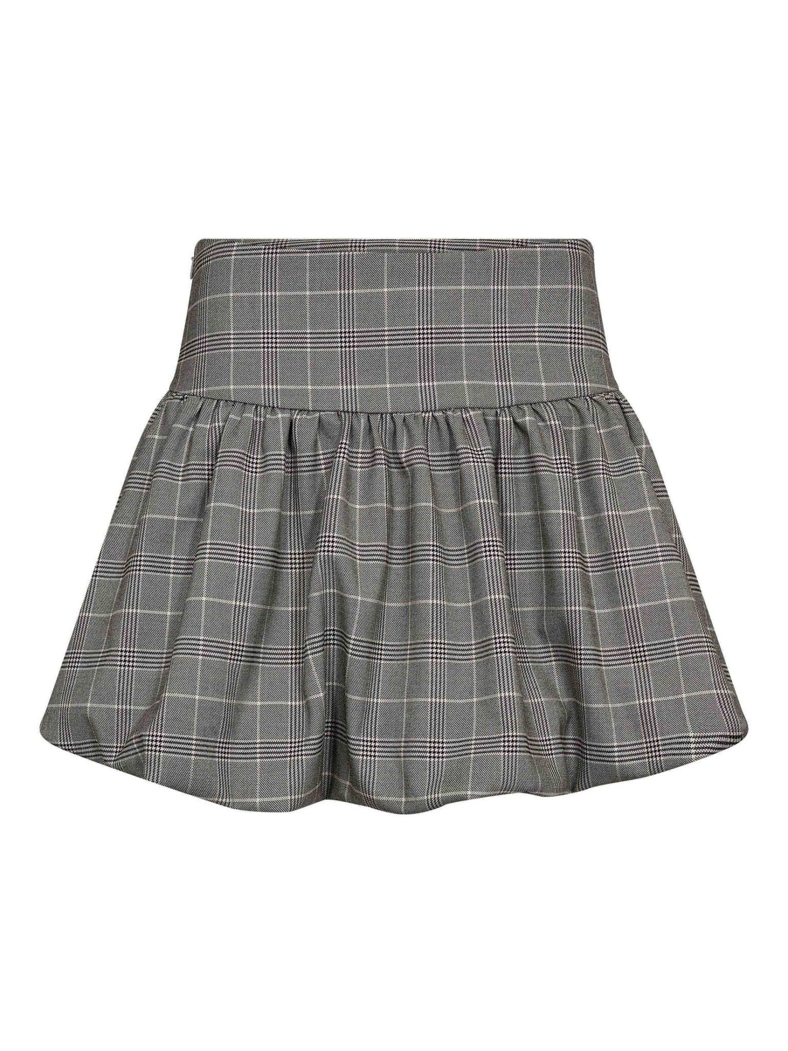 ClaudineCC Balloon Mini Skirt - Mid Grey - Co'couture