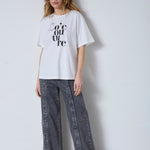 CocoutureCC Box Tee - White - Co'couture