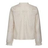 DallyCC Dot V - Shirt - Off white - Co'couture
