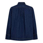 DelinaCC Denim LS Shirt - Navy Denim - Co'couture