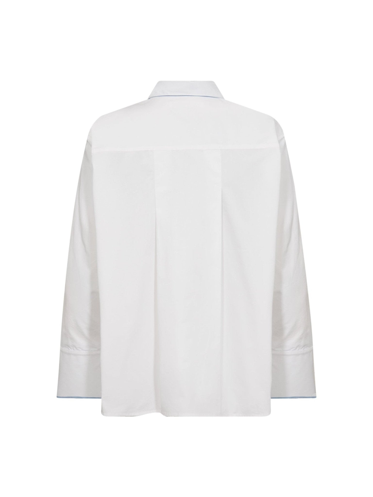 DonnaCC Fold Cuff Shirt - White - Co'couture