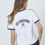 EdgeCC Stripe V - Tee - Navy - Co'couture