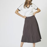 EdgeCC Stripe V - Tee - OffWhite Mocca - Co'couture