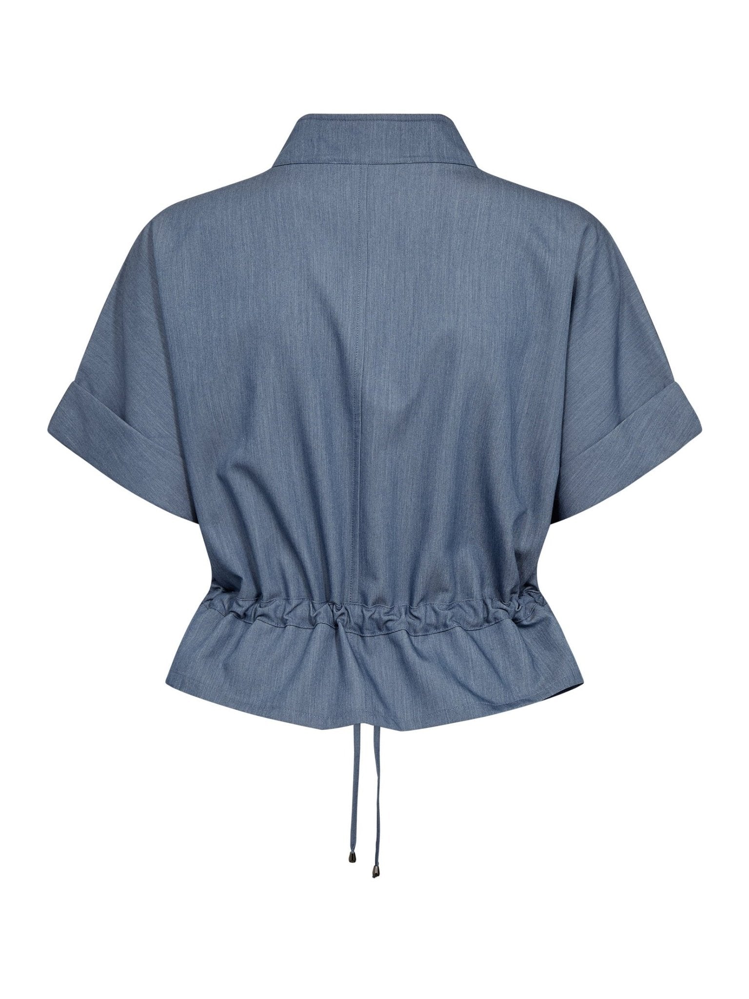 EllyCC Vest - Dusty Blue - Co'couture