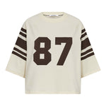 ElyCC 87 Tee Sweat - Bone/Brown - Co'couture