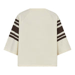 ElyCC 87 Tee Sweat - Bone/Brown - Co'couture
