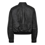 FloydCC Leather Bomber - Black - Co'couture