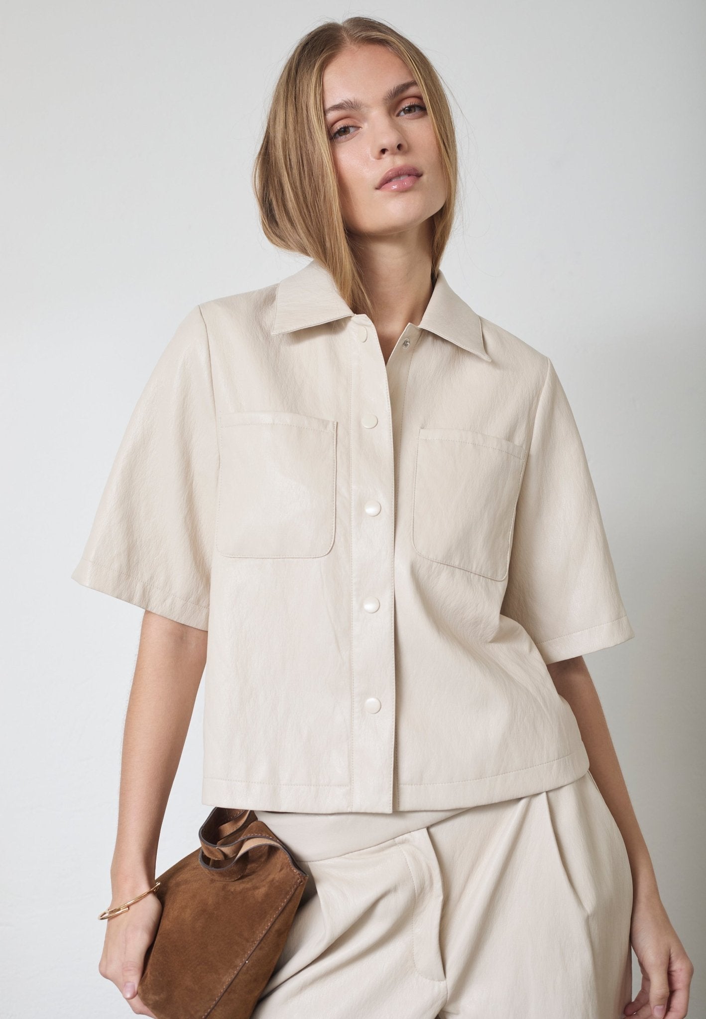 GittCC SS Shirt - Bone - Co'couture